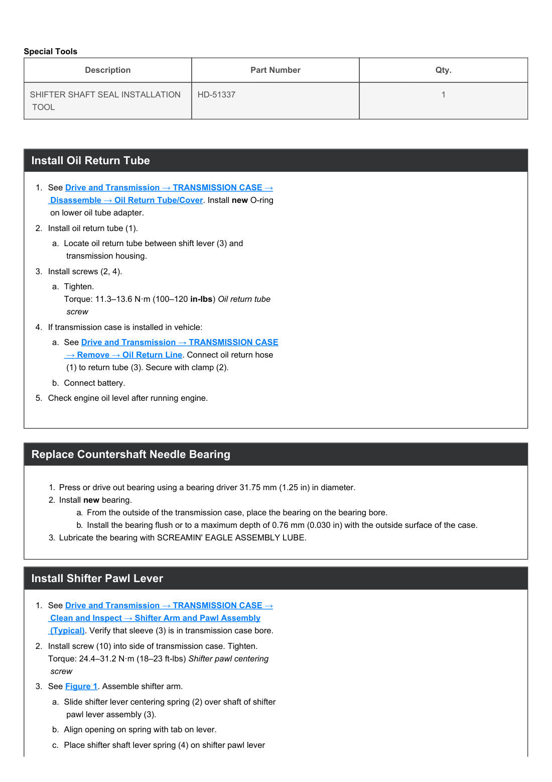 2019 Harley-Davidson Softail Service & Electrical Diagnostic Manual - page 812