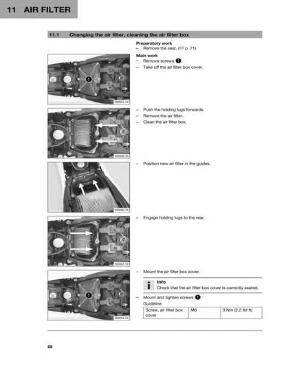 Husqvarna Vitpilen 401 Motorcycle Service Manual PDF | 2018-2022