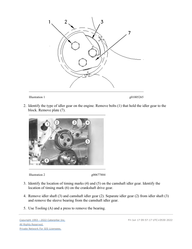Caterpillar 3126 Machine Engine Service Manual PDF