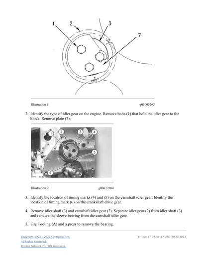 Caterpillar 3126 Machine Engine Service Manual PDF