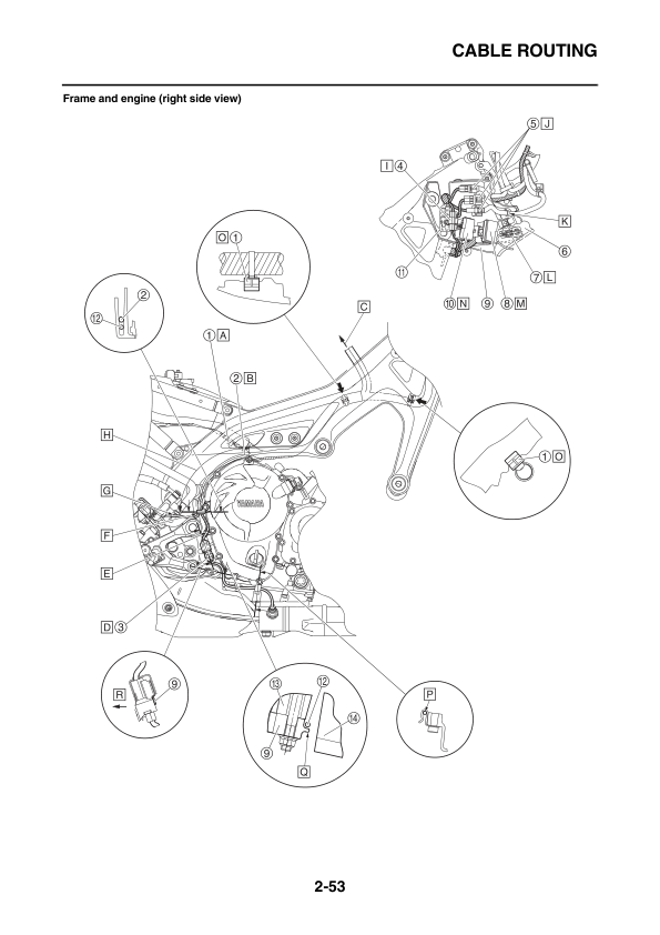 Manuale di servizio moto Yamaha MT09 FZ09 Tracer | 2015-2019 MT-09 FZ-09