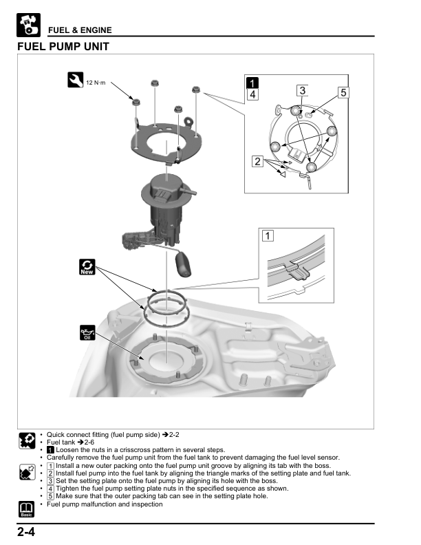 Manual de servicio de motocicleta Honda CB300R CBF 300 NA | 2018–2024