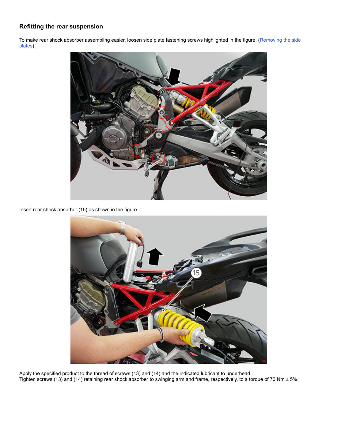 Ducati Multistrada V4 S 2022 service manual - page 920