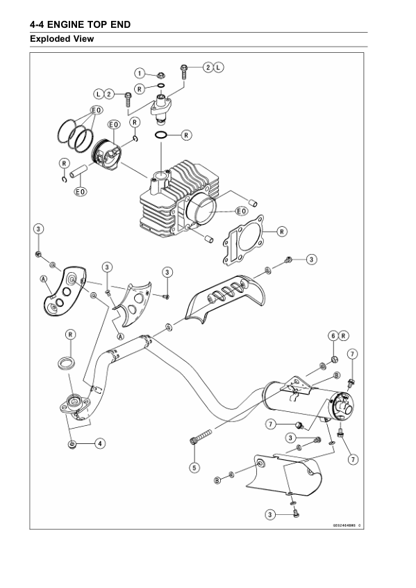 Manuale di servizio moto Kawasaki KLX110 | 2009-2016