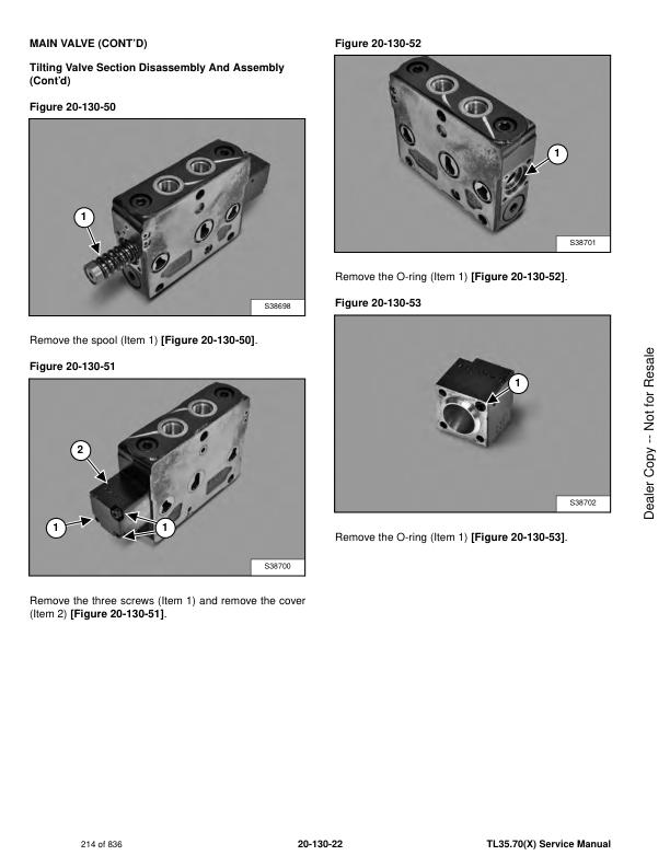 Bobcat TL35 70 Compact Track Loader Service Manual PDF | 2009-2025