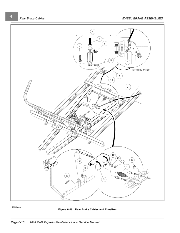 Club Car Cafe Express Golf Cart Service Manual PDF | 2014-2017