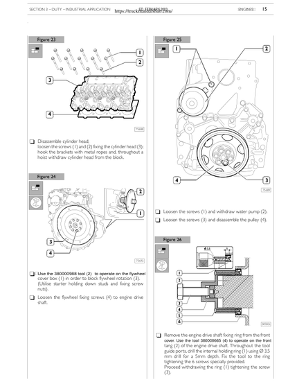 Case 445 668 M2 T Engine Service Manual PDF